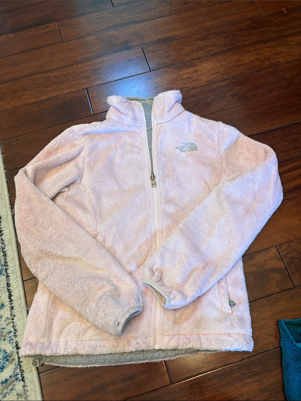 The North Face Light Pink Woman Plush Full-Zip Jacket